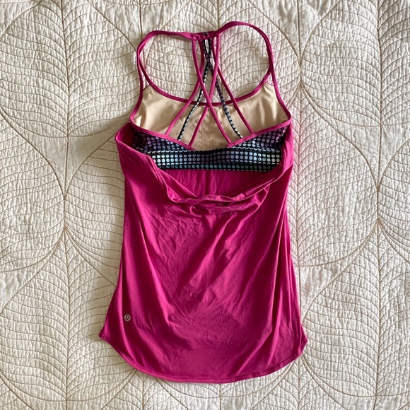 LULULEMON Raspberry “Lighten up” Tank - Picture 4 of 9